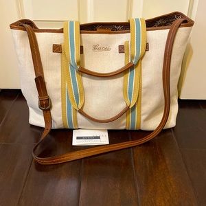 SOLD Authentic Pristine Gucci Tote! Only used a couple of times!